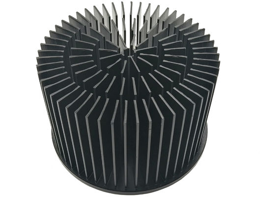 Dissipador de calor de alumínio forjado frio automotivo para o diodo emissor de luz Downlight prático