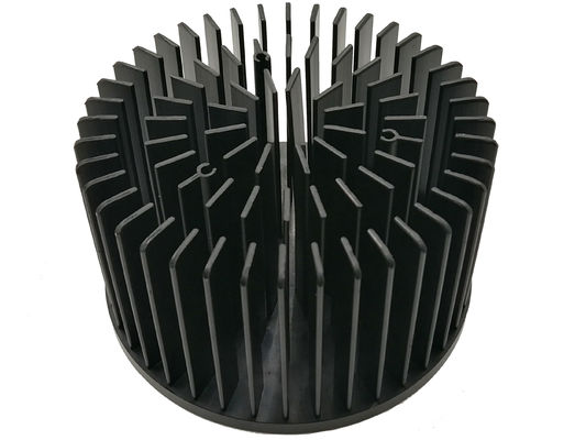 Dissipador de calor forjado frio industrial, dissipador de calor de alumínio anticorrosivo do diodo emissor de luz