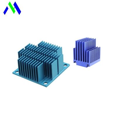 Dissipador de calor anodizado de múltiplos propósitos do quadrado, anti dissipador de calor do CNC da corrosão