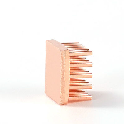 Dissipador de calor de cobre contínuo de múltiplos propósitos, dissipador de calor de cobre da luz prática do diodo emissor de luz