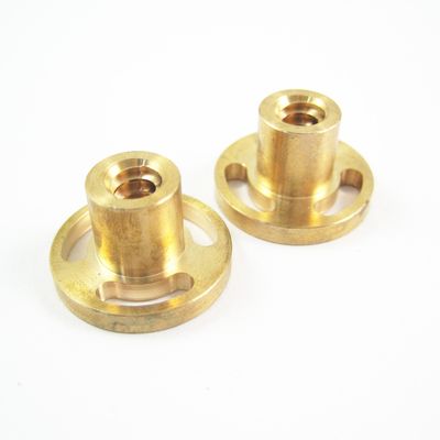 Peças de gerencio de bronze escovadas industriais, componentes de gerencio da precisão do CNC da motocicleta
