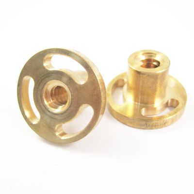 Peças de gerencio de bronze escovadas industriais, componentes de gerencio da precisão do CNC da motocicleta
