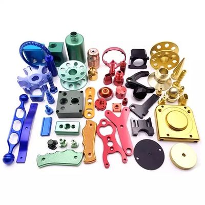 Revestimento polonês de gerencio do espelho multicolorido das peças do CNC do metal antiferrugem