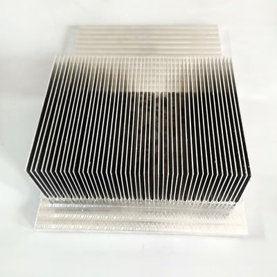 Dissipador de calor inoxidável industrial do laser, extrusão de alumínio de anodização do dissipador de calor