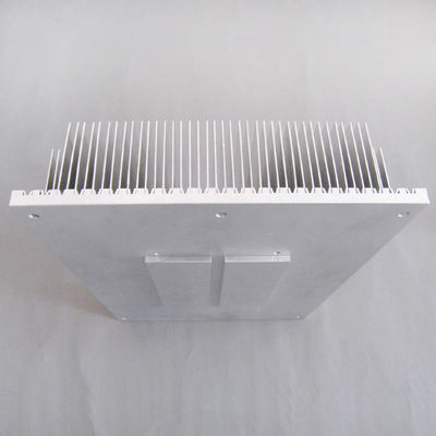 Dissipador de calor TÉCNICO prático da liga, dissipador de calor de alumínio expulso de prata
