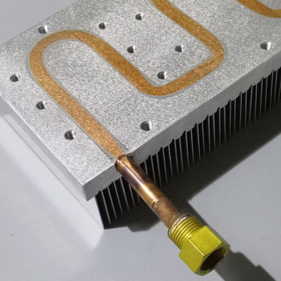 Dissipador de calor eletrônico IGBT do tubo de cobre de Enbeded para refrigerar de água