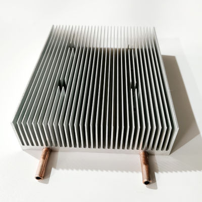 Dissipador de calor fresco de anodização da água com tubo de cobre 120x36x150MM