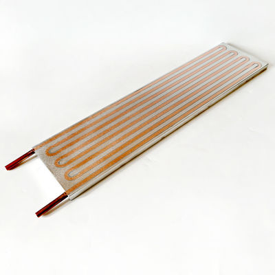 Dissipador de calor durável de alumínio do tubo de cobre, água de múltiplos propósitos placa fria de refrigeração