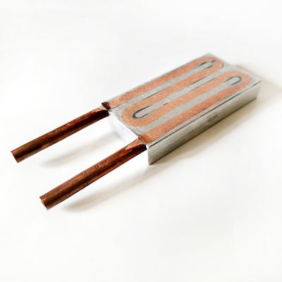 Corrosão fria de anodização da placa 40x80x12mm do dissipador de calor do diodo emissor de luz anti