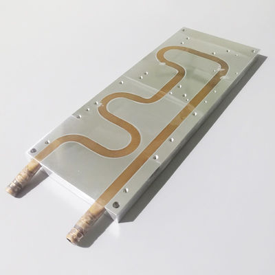 Placa fria líquida anticorrosiva, refrigerador de água de alumínio inoxidável