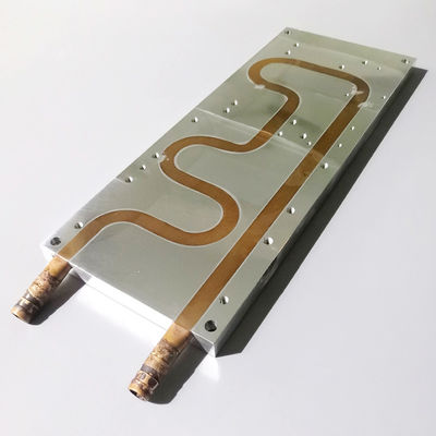 Placa fria líquida anticorrosiva, refrigerador de água de alumínio inoxidável