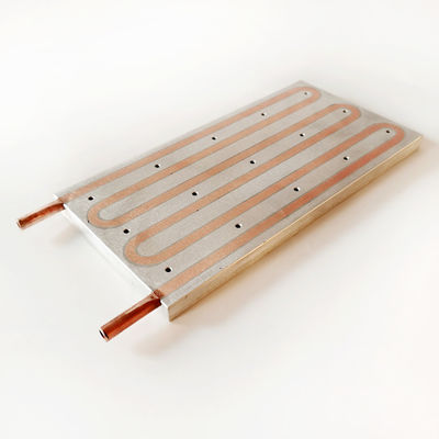 Dissipador de calor de refrigeração líquido da pintura inoxidável, refrigerar frio estável da eletrônica da placa