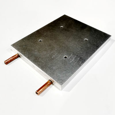 Placa encaixada de Radiator Heat Sink do tanoeiro para refrigerar de água 120x12x150mm