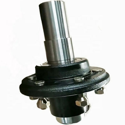 Reboque antiferrugem Axle Spindle do aço carbono, elevada precisão da explosão da areia que forja as peças