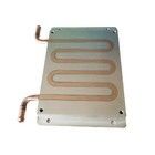 Placa fria da água inoxidável de IGBG, dissipador de calor de cobre anticorrosivo da tubulação